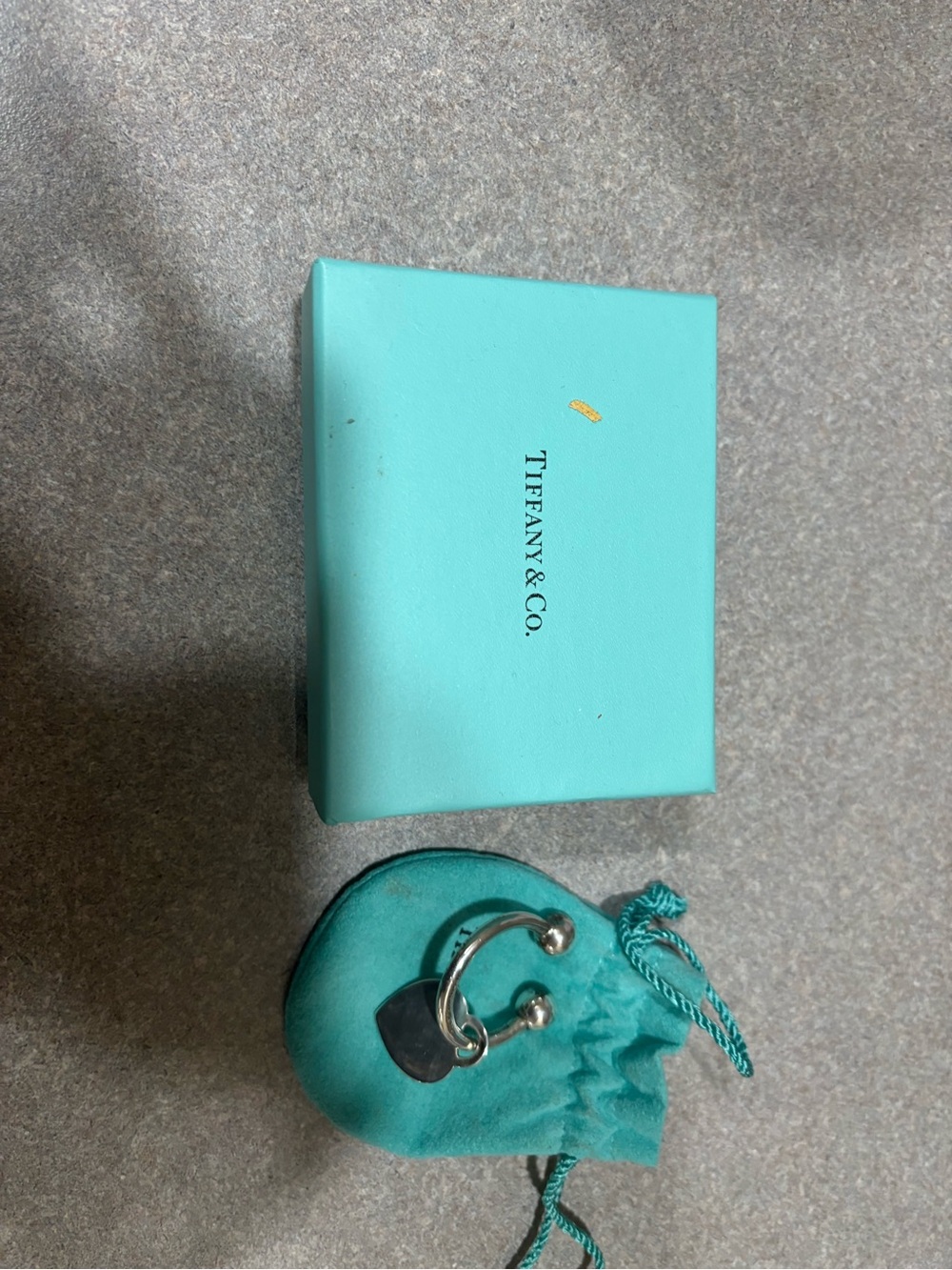 Tiffany & Co. Sterling Silver Heart Tag Ring - Picture 2 of 11